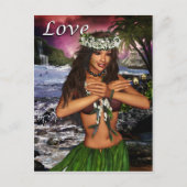 Carte Postale Hula Dancer (Devant)