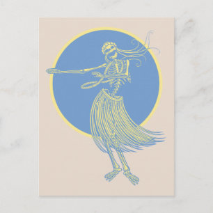 Carte Postale Hula Death Luau