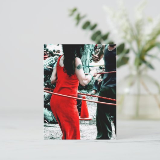 Carte postale Hula Hoopin (Debout devant)