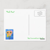 Carte Postale Hula Hoot (Dos)