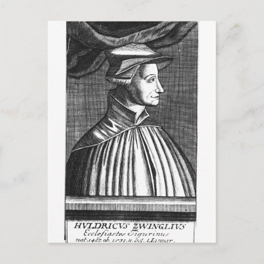Carte Postale Huldrych Zwingli (Devant)