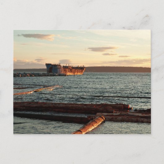 Carte Postale Hulk d'eau brute (Devant)