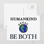 Carte Postale Humanité (Devant / Derrière)