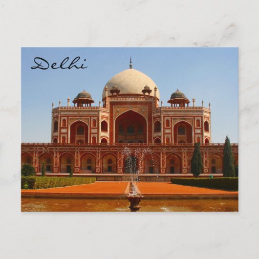 Carte Postale humayun delhi (Devant)