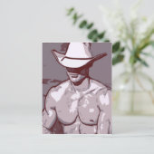 Carte Postale Humble Cowboy (Debout devant)
