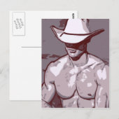 Carte Postale Humble Cowboy (Devant / Derrière)