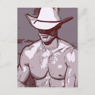 Carte Postale Humble Cowboy