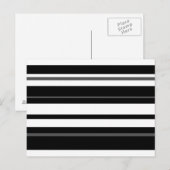 Carte postale Humbug Stripe long (Devant / Derrière)