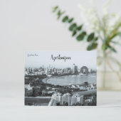 Carte Postale Humeur noire de Bakou Azerbaïdjan (Debout devant)