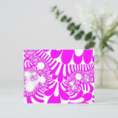 Carte Postale Humeur rose et blanche (Debout devant)