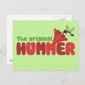 Carte Postale Hummer original (Devant / Derrière)