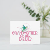 Carte Postale Hummingbird Grandmother of the Bride (Debout devant)