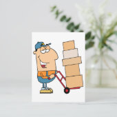 Carte Postale humoriste animateur (Debout devant)