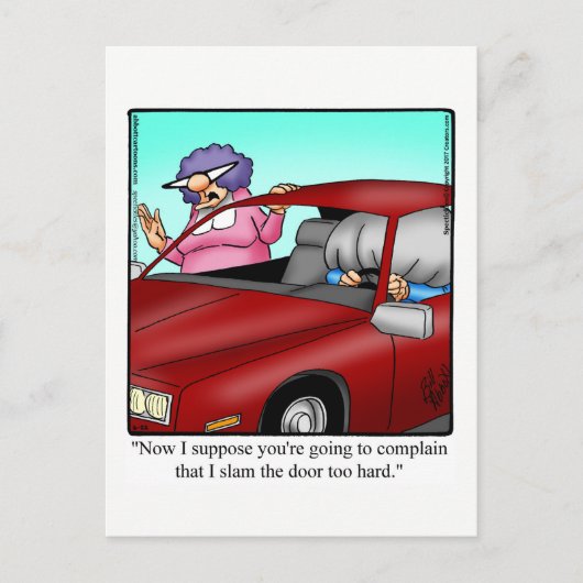 Carte postale humoristique de joyeux anniversaire  (Devant)