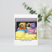 Carte postale humoristique de joyeux anniversaire  (Debout devant)