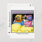 Carte postale humoristique de joyeux anniversaire  (Devant / Derrière)