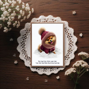 Carte postale humoristique personnalisable pour to