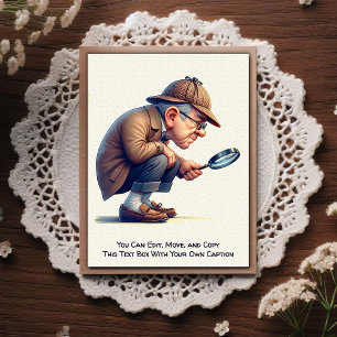 Carte postale humoristique personnalisable pour to