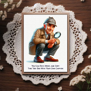Carte postale humoristique personnalisable pour to