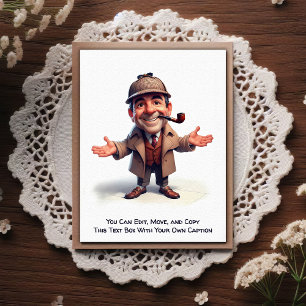 Carte postale humoristique personnalisable pour to