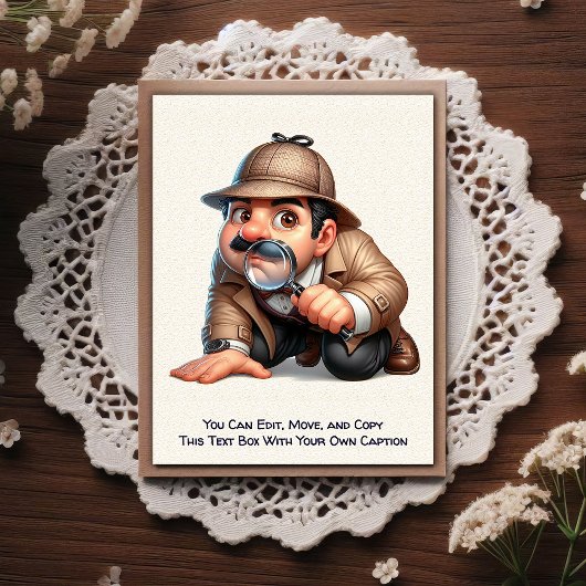 Carte postale humoristique personnalisable pour to
