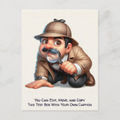 Carte postale humoristique personnalisable pour to (Devant)