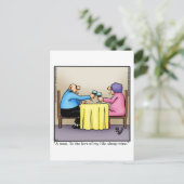 Carte postale humoristique "Spectickles" sur le vi (Debout devant)