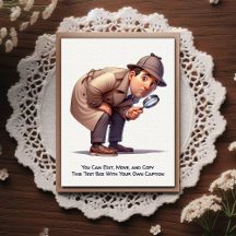 Humorous Customizable Any Occasion Postcard