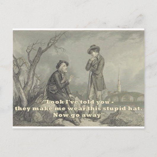 Carte Postale Humorous Greetings Card Fun Scottish Birthday (Devant)