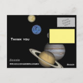 Carte Postale humour Alien (Dos)