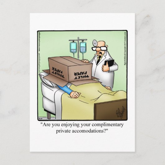 Carte postale Humour amusante (Devant)