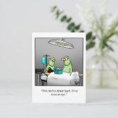 Carte postale Humour amusante (Debout devant)