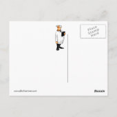 Carte postale Humour amusante (Dos)