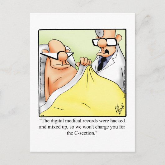 Carte postale Humour amusante (Devant)