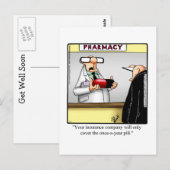 Carte postale Humour amusante (Devant / Derrière)