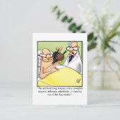 Carte postale Humour amusante (Debout devant)