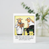 Carte postale Humour amusante (Debout devant)