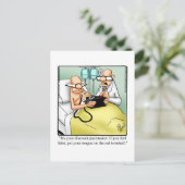 Carte postale Humour amusante (Debout devant)