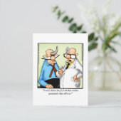 Carte postale Humour amusante (Debout devant)