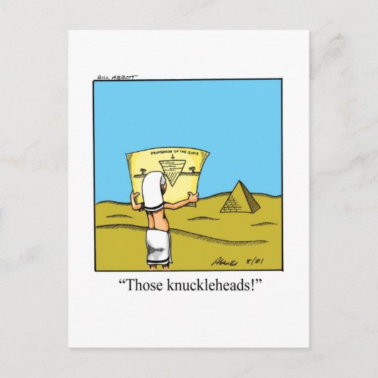 Carte postale Humour d'architecture amusante (Devant)