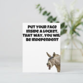 Carte Postale Humour de bijoux (Debout devant)