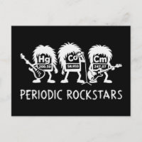 Humour de chimie des rockstars périodiques