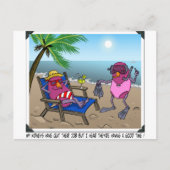 Carte Postale Humour de l'insuffisance rénale (Devant)