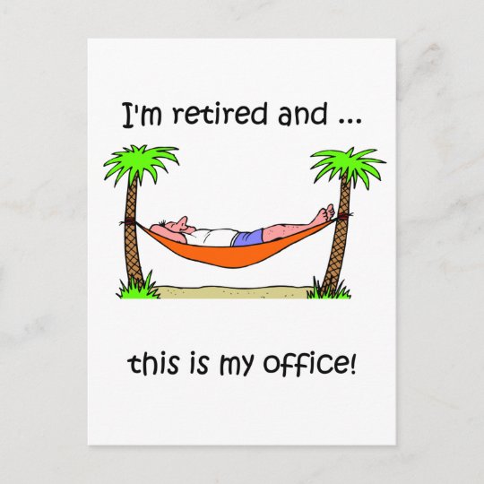 Carte Postale Humour De Retraite Amusant Zazzle Be