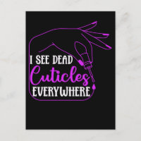 Humour de technicien en onglerie Cosmétiques Ongle