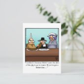 Carte postale Humour de Thanksgiving "Spectickles" (Debout devant)