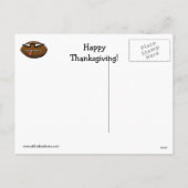 Carte postale Humour de Thanksgiving "Spectickles" (Dos)