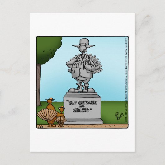 Carte postale Humour de Thanksgiving "Spectickles" (Devant)