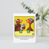 Carte postale Humour de Thanksgiving "Spectickles" (Debout devant)