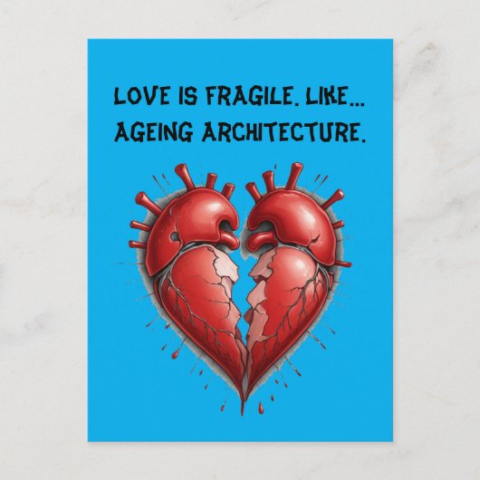 Carte Postale humour Divorce drôle (Devant)